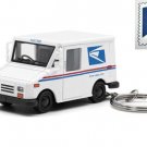 Diecast 2.5" Usps Llv United States Postal Service Mail Truck 1:72 Keychain