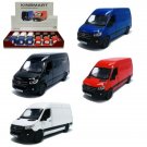 Diecast 5" Mercedes Benz Sprinter Van Car 1:48 Choose Color