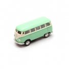 Diecast 2.5" 1962 Vw Volkswagen Bus Car 1:64 Pastel Green
