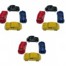 Diecast 12Pc Box 2.5" Vw 1967 Volkswagen Beetle Car 1:64