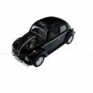 Diecast 2.5" Vw 1967 Volkswagen Beetle Car 1:64 Black