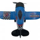 Diecast 5" Classic Wing Pre Wwii Military Aircaraft Plane Blue