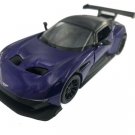 Diecast 5" Aston Martin Vulcan Car 1:38 Purple
