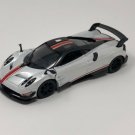 Diecast 5" Pagani Huayra Bc Livery Edition Car 1:38 White