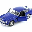 Diecast 5" Aston Martin Db5 Car 1:38 Pull Action Blue