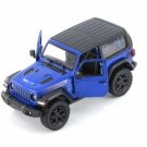 Diecast 5" Jeep Wrangler Rubicon Hard Top Car 1:34 Blue