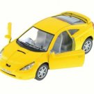 Diecast 5" Ota Celica Car 1:34 Yellow