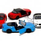 Diecast 4Pc Set 5" 2010 Bentley Continental Convertible Car 1:38