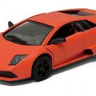 Diecast 5" Matte Lamborghini Murcielago Lp640 Car 1:36 Orange