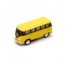 Diecast 2.5" 1962 Vw Volkswagen Bus Car 1:64 Yellow