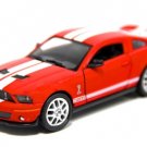 Diecast 5" 2007 Ford Shelby Gt500 Car 1:38 Red