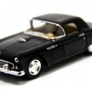 Diecast 5" 1955 Ford Thunderbird Car 1:36 Black