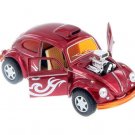 Diecast 5" Vw Volkswagen Beetle Dragracer Car 1:32 Red