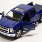 Diecast 5" 2014 Chevrolet Silverado Truck 1:46 Chevy Blue