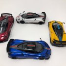 Diecast 4Pc Set 5" Pagani Huayra Bc Livery Edition Car 1:38