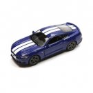 Diecast 5" 2015 Ford Mustang Gt Stripe Car 1:38 Blue