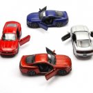 Diecast 4 Pc Set 5" 2015 Ford Mustang Gt Car 1:38