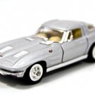 Diecast 5" 1963 Chevy Chevrolet Corvette Stingray 1:36 Silver