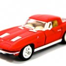 Diecast 5" 1963 Chevy Chevrolet Corvette Stingray 1:36 Red