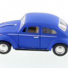 Diecast 5" 1967 Vw Volkswagen Beetle Matte 1:32 Blue