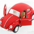 Diecast 5" 1967 Vw Volkswagen Beetle Matte 1:32 Red