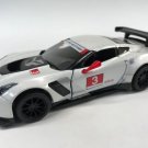 Diecast 5" Chevy Chevrolet Corvette C7 R Car 1:36 White