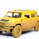 Diecast 5" 2005 Hummer H2 Sut Muddy Suv Truck 1:40 Yellow