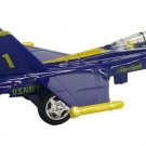 Diecast 6.5" X Planes Us Navy F 18 Hornet Blue Angel Jet Authentic Licensed