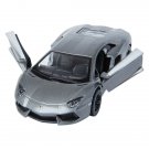 Diecast 5" Lamborghini Aventador Lp700 4 Car 1:38 Grey
