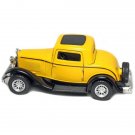 Diecast 5" 1932 Ford 3 Window Coupe Car 1:34 Yellow