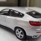 Diecast 5" Bmw X6 Suv Car 1:38 Silver