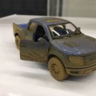 Diecast 5" Ford F 150 Svt Raptor Supercrew Muddy 1:46 Blue