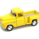 Diecast 1955 Chevy Stepside 3100 Pick Up Truck 1:32 Car Yellow
