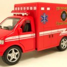 Diecast 5" Paramedic Ambulance Rescue Team Truck With Open Doors