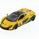 Diecast 5" Mclaren P1 Stripes Edition Car 1:36 Yellow
