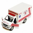 Diecast 5" Truck Rescue Medical Emergency Ambulance White