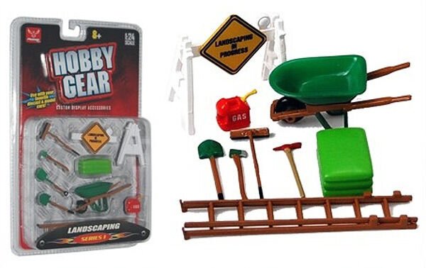 Diecast Hobby Gear Landscaping Set Serries 1 1/24 Scale For S