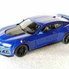 Diecast 5" 2017 Chevrolet Camaro Zl1 Car 1:38 Chevy Blue