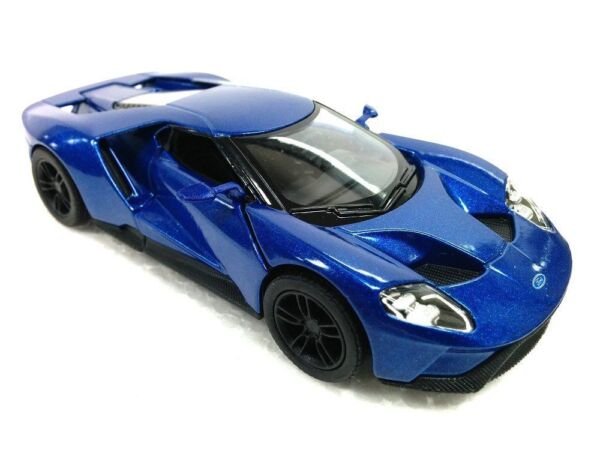 Diecast 5" 2017 Ford Gt 1:38 Scale Car Blue