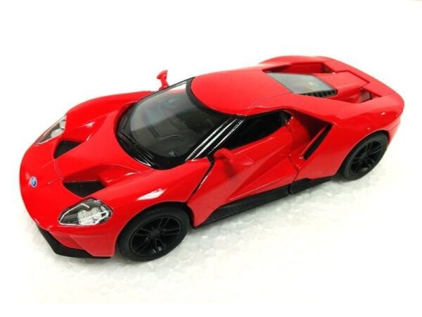 Diecast 5" 2017 Ford Gt 1:38 Scale Car Red