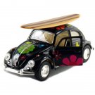 Diecast 1967 Volkswagen Beetle Decal With Surfboard 1:32 Vw Black