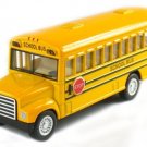 Diecast 5" School Bus Pull Back Action With Openable Doors