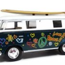 Diecast Volkswagen Classical Bus 1962 Surfboard 1:32 Bus Green