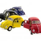 Diecast 4 Pc Set 5" 1967 Volkswagen Classical Beetle Car 1:32