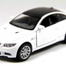 Diecast Brand 5" Bmw M3 Coupe E92 Car 2 Door 1:36 White