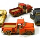 Diecast 5" 1955 Chevy Stepside Pickup Truck Muddy 1:32 Set Of 4