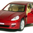 Diecast 5" Porsche Panamera S 1:40 Scale Car Sedan Red