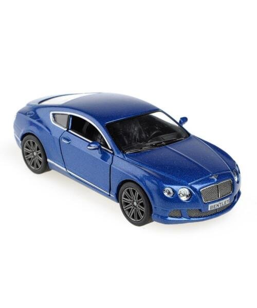 Diecast 2012 Bentley Continental Gt Speed Car 1:38 Blue