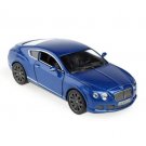 Diecast 2012 Bentley Continental Gt Speed Car 1:38 Blue