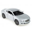 Diecast 2012 Bentley Continental Gt Speed Car 1:38 Silver